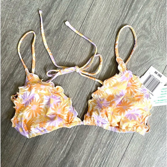 πΌNWT L*SPACE 2 PIECE SET! Bikini top and matching skirt! SIZE MEDIUMπΌ daisies - Picture 4 of 16
